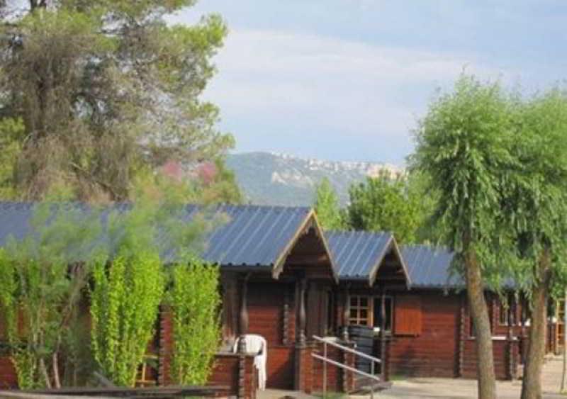 Camping & Bungalows Ligueerre De Cinca Bagian luar foto