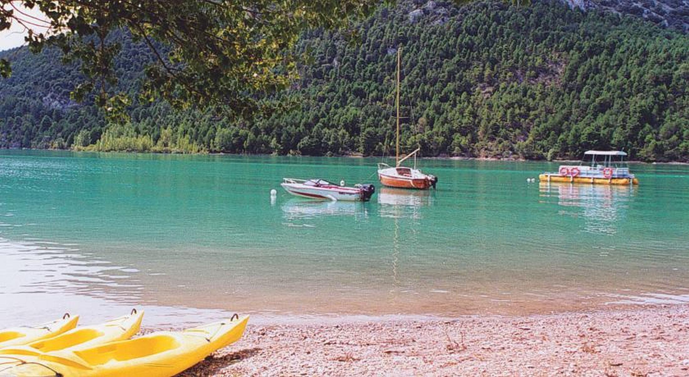 Camping & Bungalows Ligueerre De Cinca Bagian luar foto