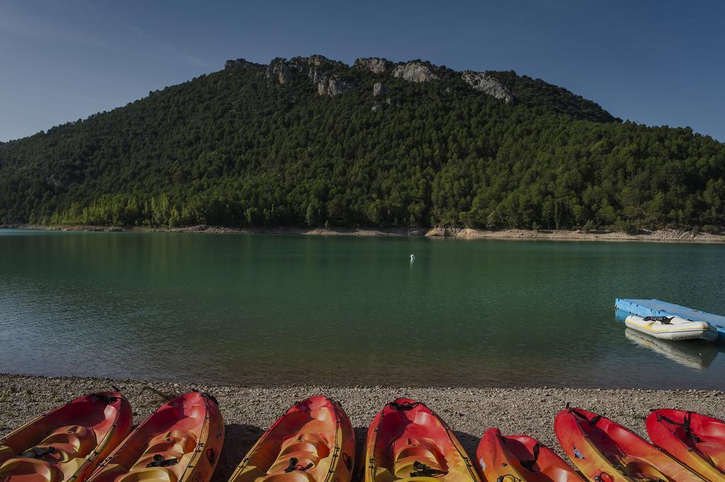 Camping & Bungalows Ligueerre De Cinca Bagian luar foto