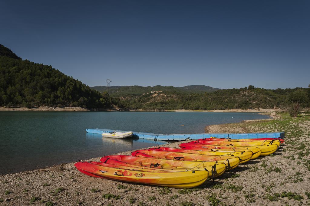 Camping & Bungalows Ligueerre De Cinca Bagian luar foto